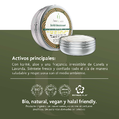 Desodorante Sólido Lavanda & Canela-4