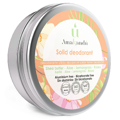 Desodorante Sólido Lemongrass & Rosas