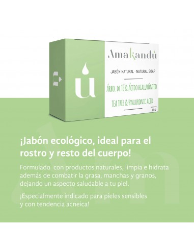 Jabón Árbol de Té & Ácido Hialurónico