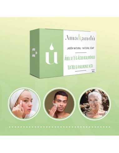Jabón Árbol de Té & Ácido Hialurónico