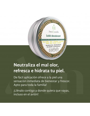 Desodorante Sólido Lavanda & Canela