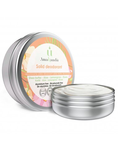 Desodorante Sólido Lemongrass & Rosas