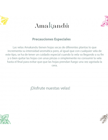 Velas Naturales y Veganas_Té Blanco